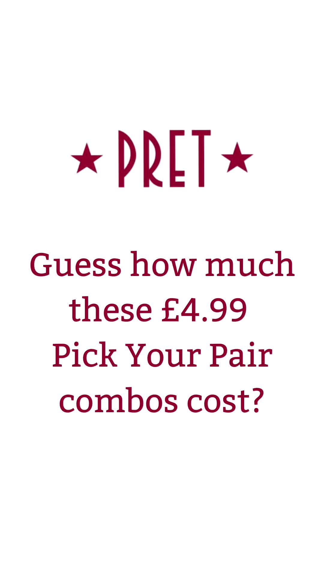 @Pret A Manger