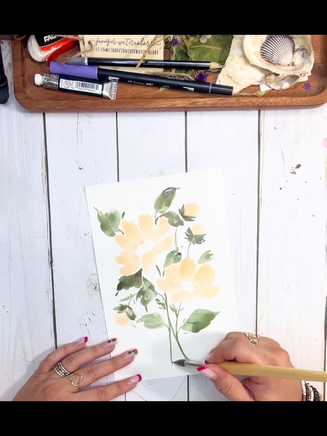 @Juniper Watercolors