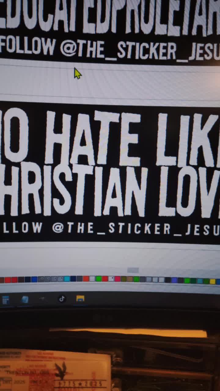 @The One And Only Sticker Jesus