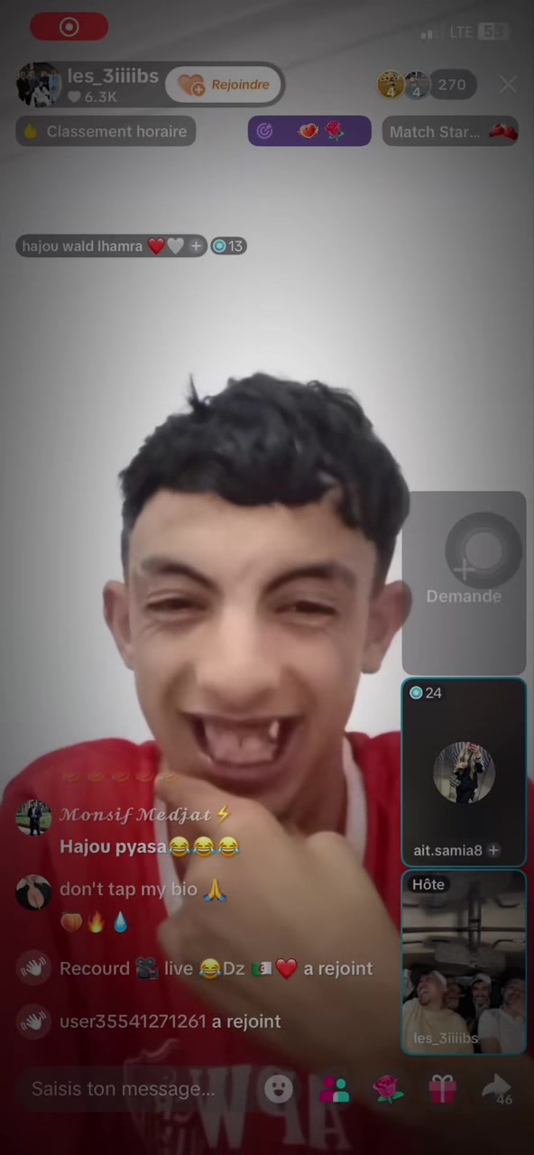 @Recourd 🎥 live 😂Dz 🇩🇿❤️