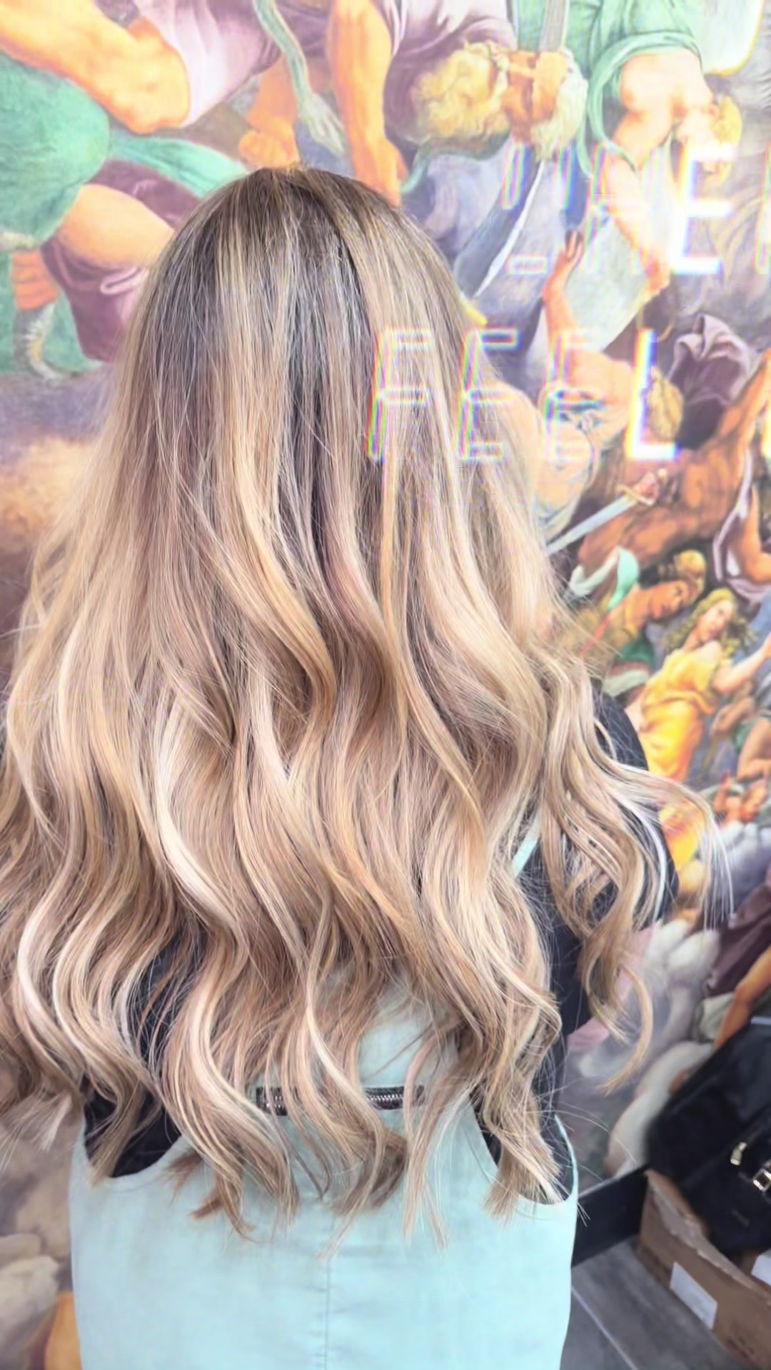 @Unicorn hair queen extensions