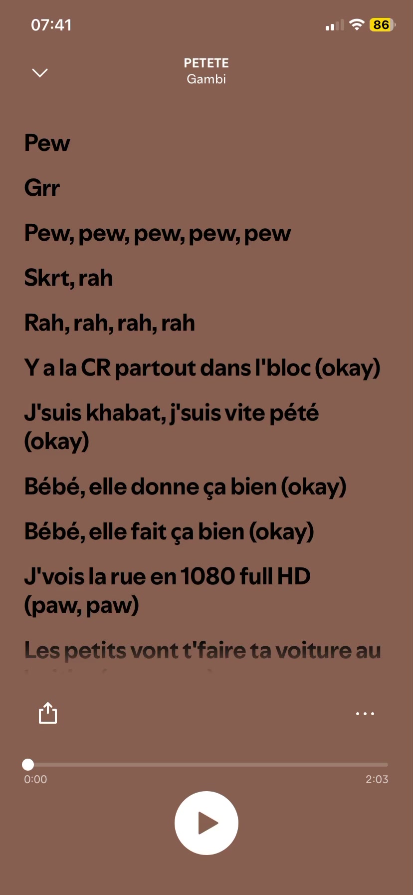 @un sons par jours