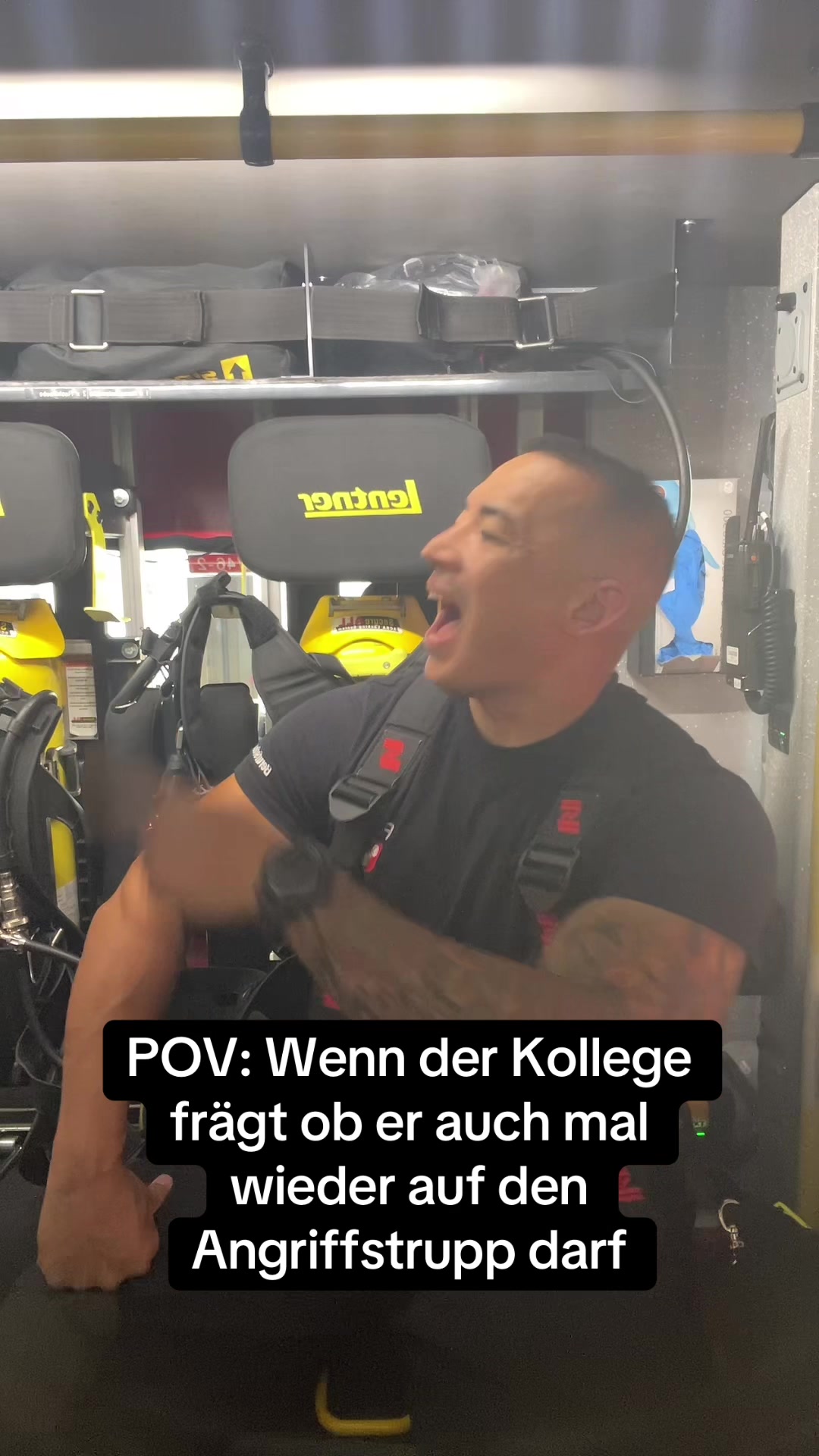 @PUMPING FIREFIGHTER