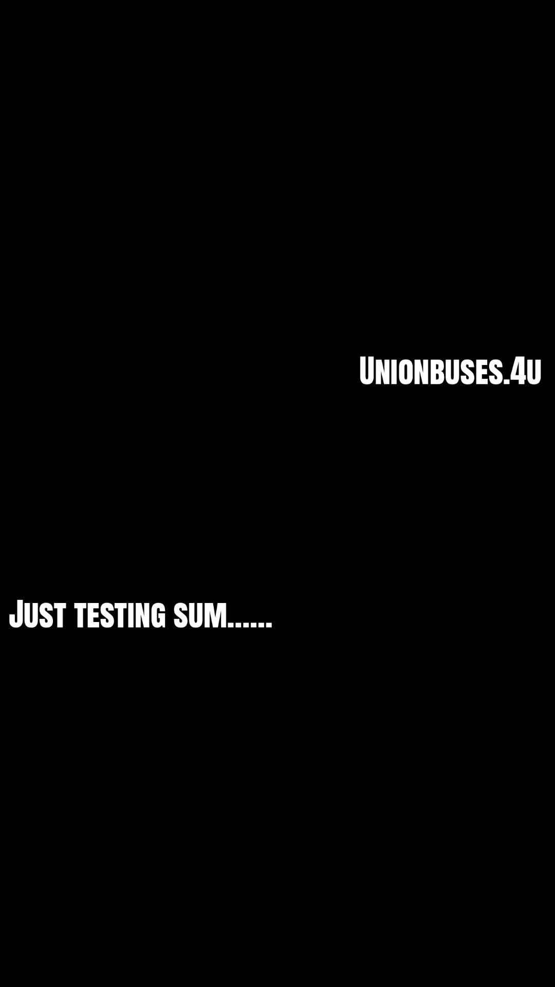 @Unionbuses.4u