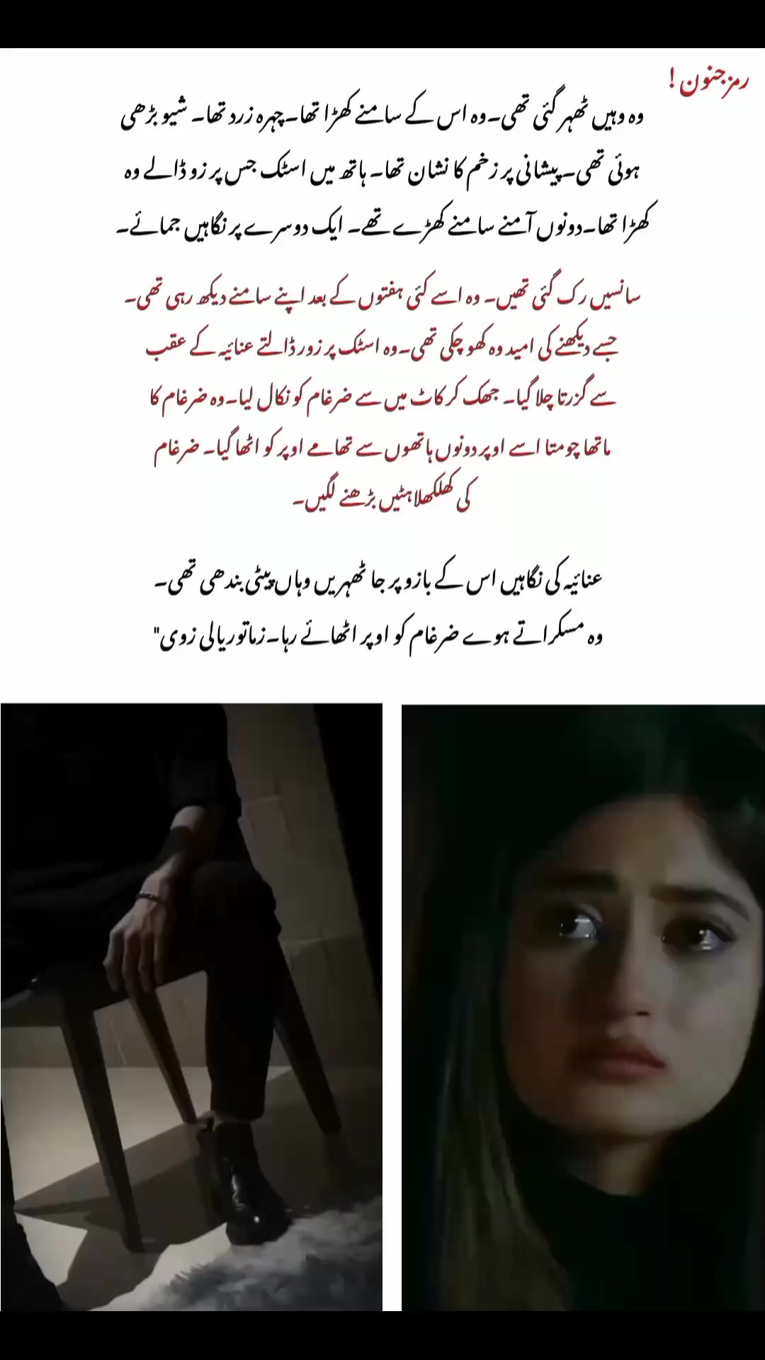 @Zoya novel zadi