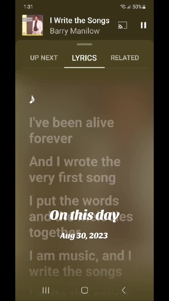 @Tom Walker The Music Man