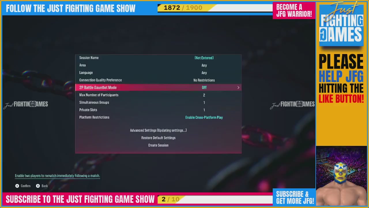 @Just Fighting Games