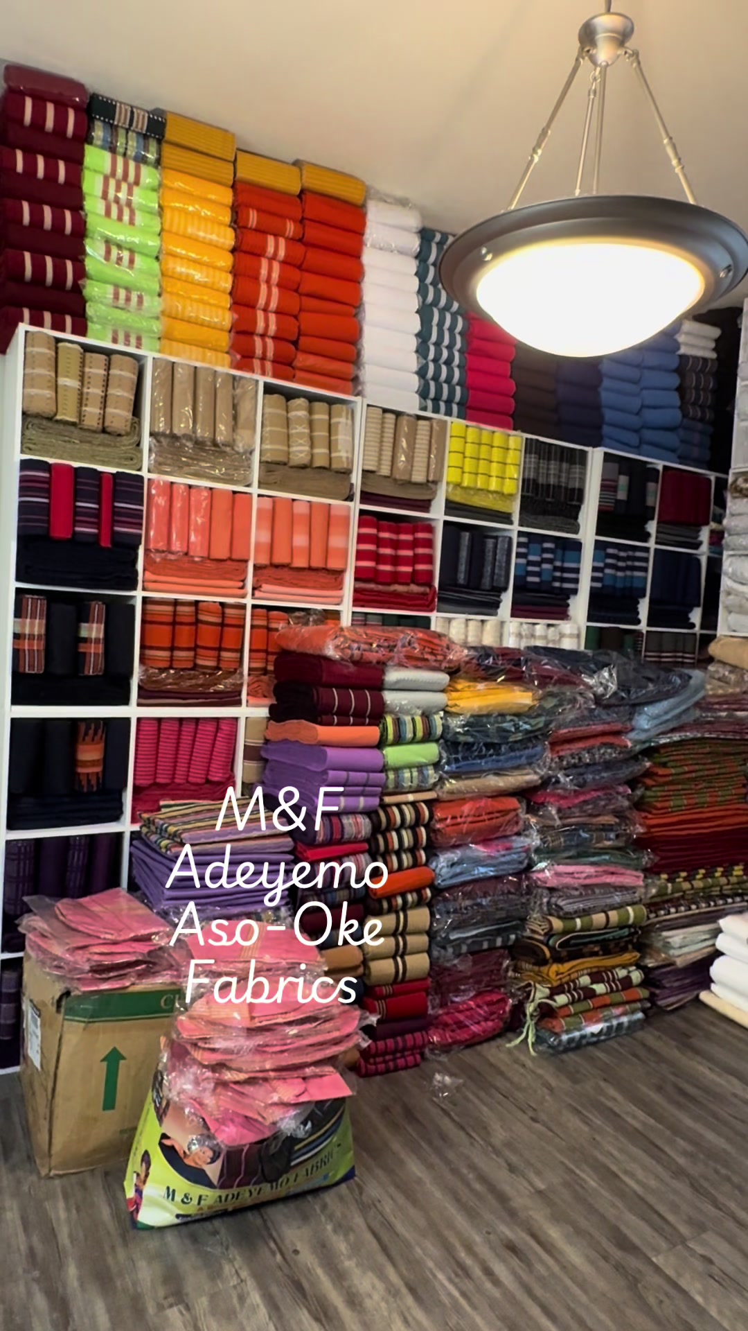 @M&F Aso-Oke Fabrics Houston Tx