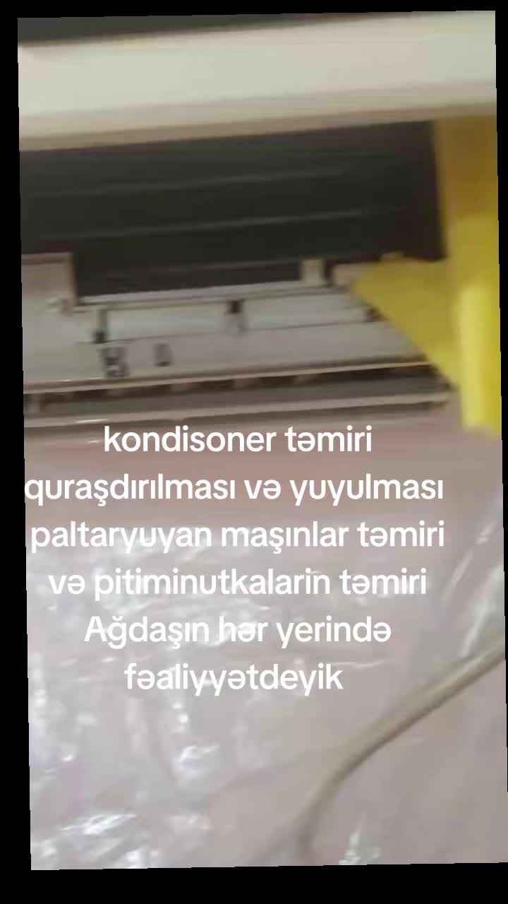 @Ağdaş kondisoner ustası yuma