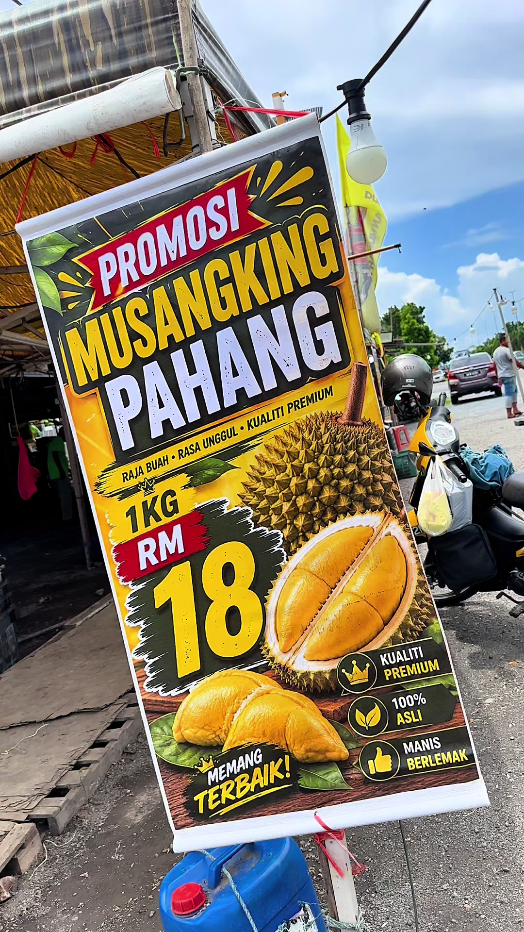 @Gerai Durian Murah Perlis 🇺🇦