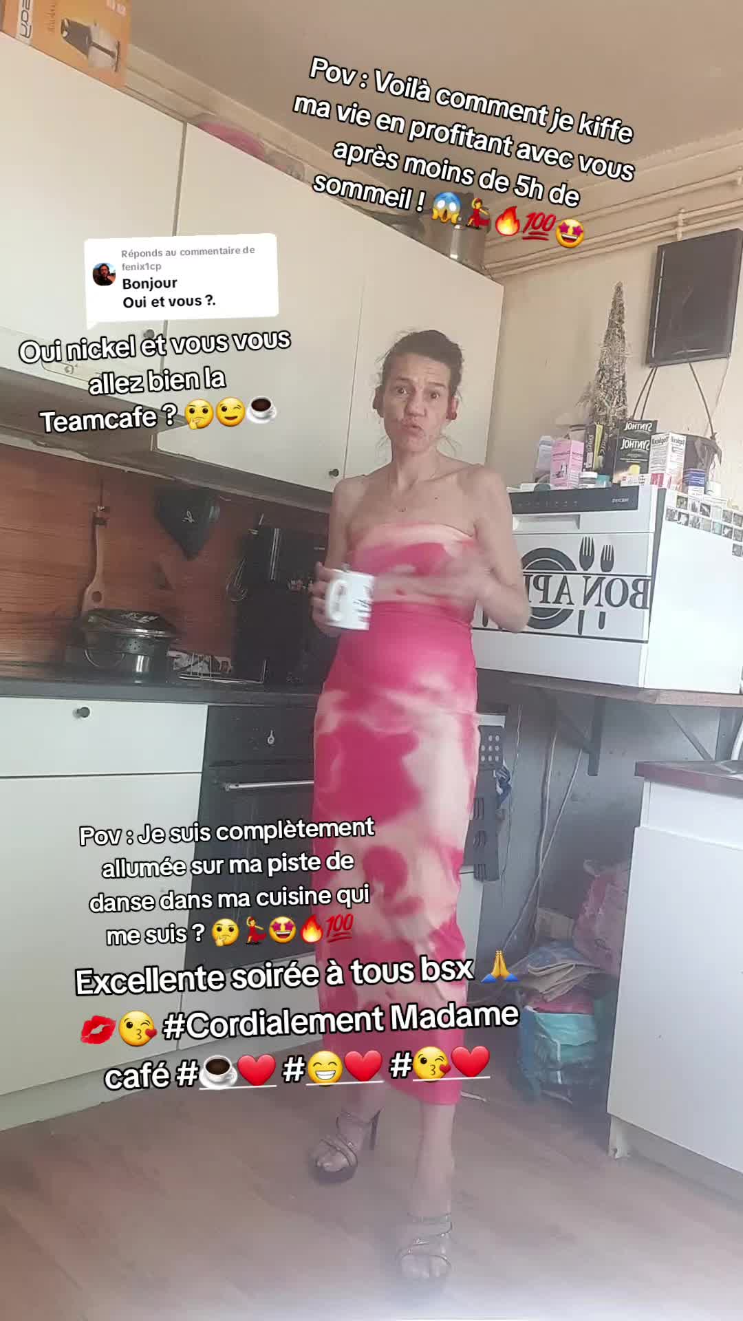 @Mme café 2 ☕️😘💋🤣