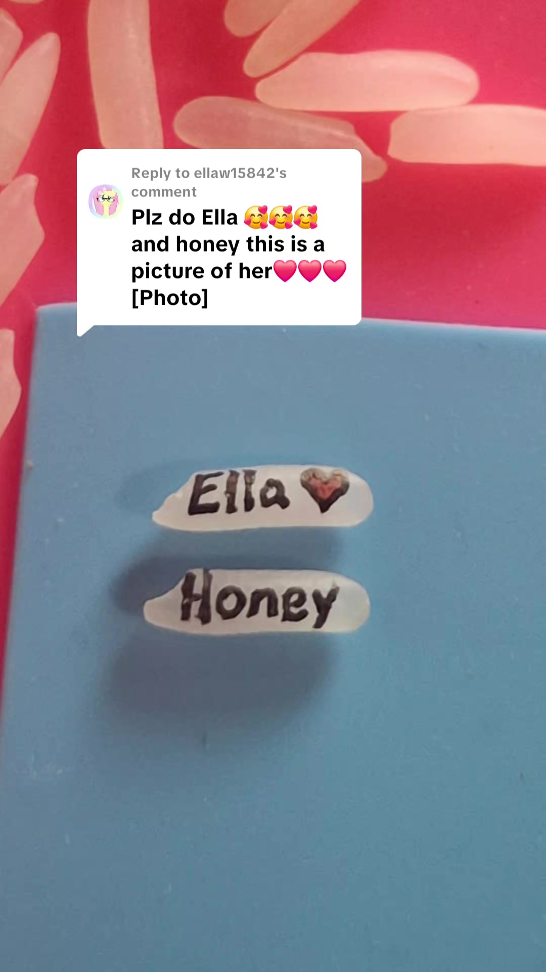 @Gail 🇦🇺 writing on rice