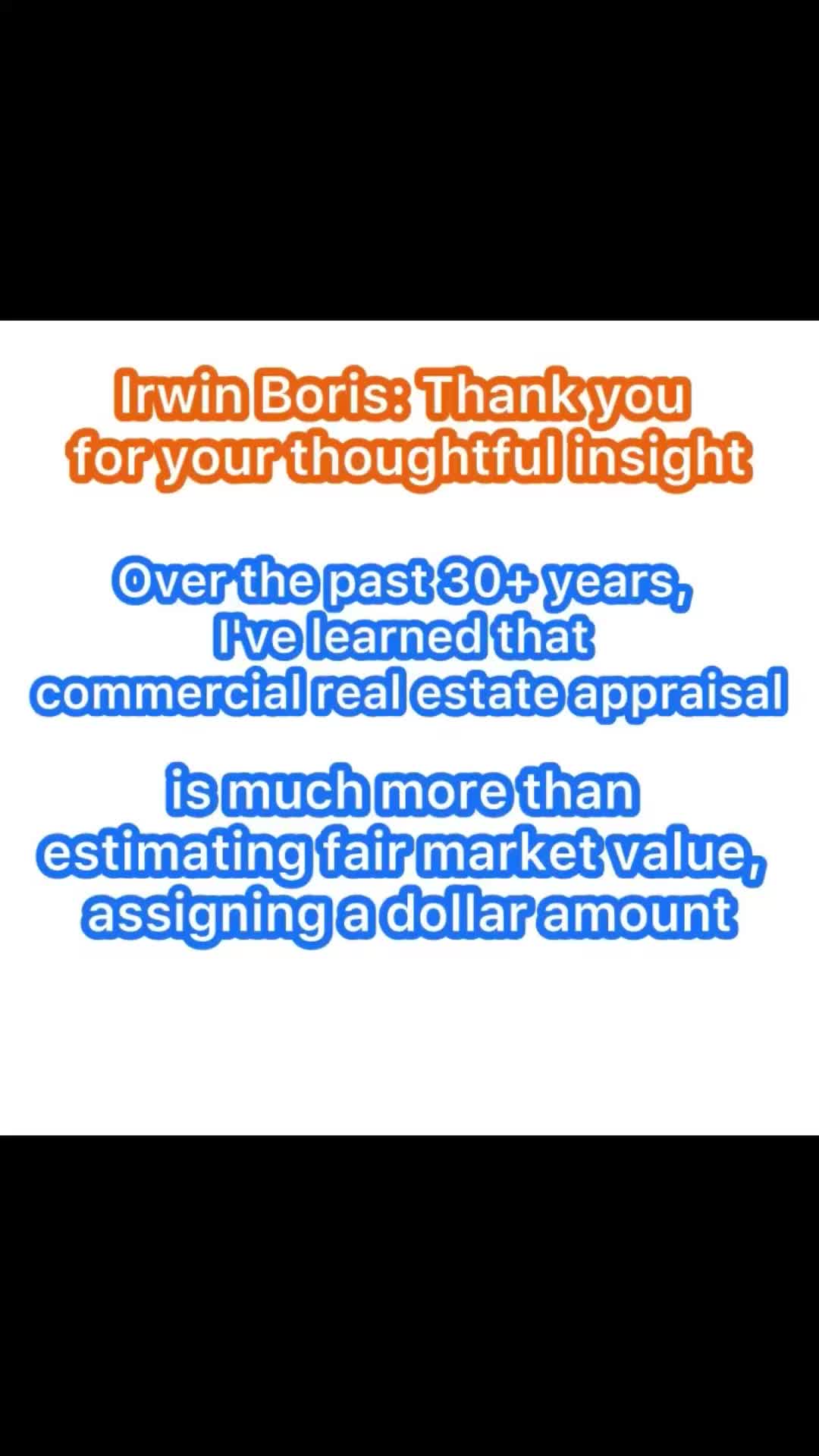 @CRE Appraiser Consultant