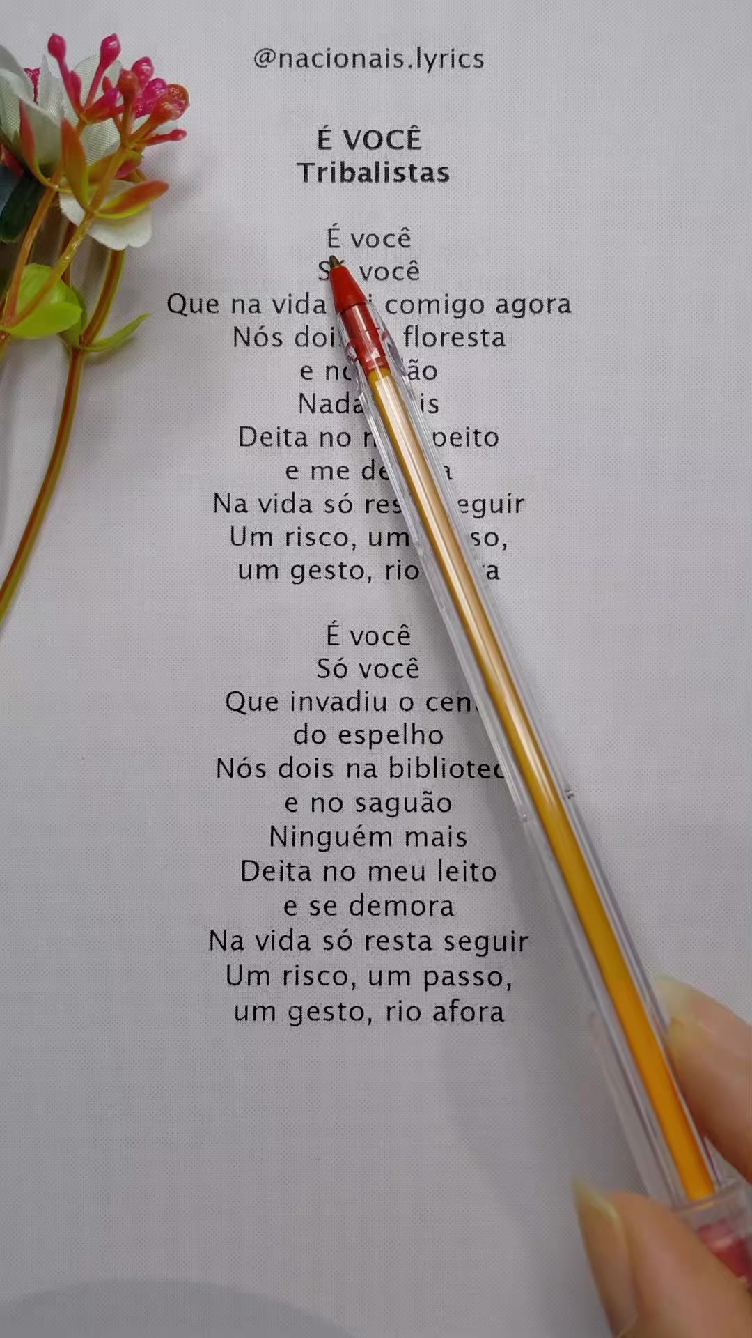 @nacionais lyrics