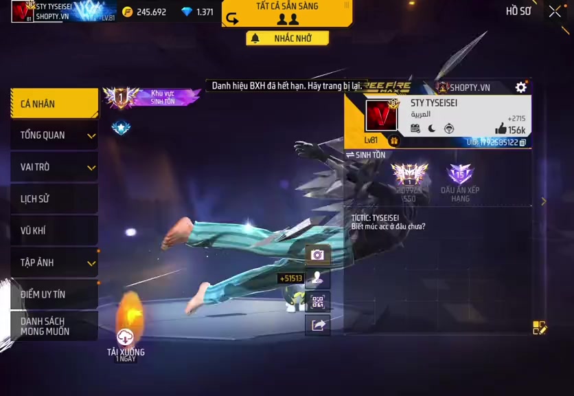@TySeiSei Free Fire Max