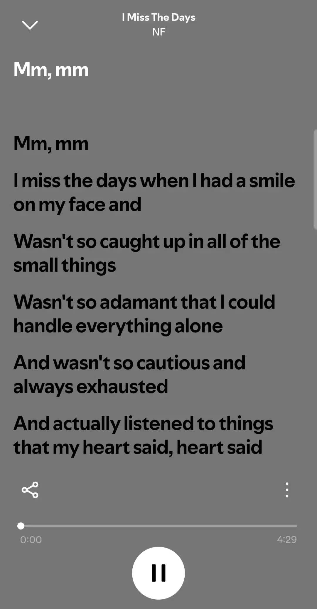 @NF Song Lyrics