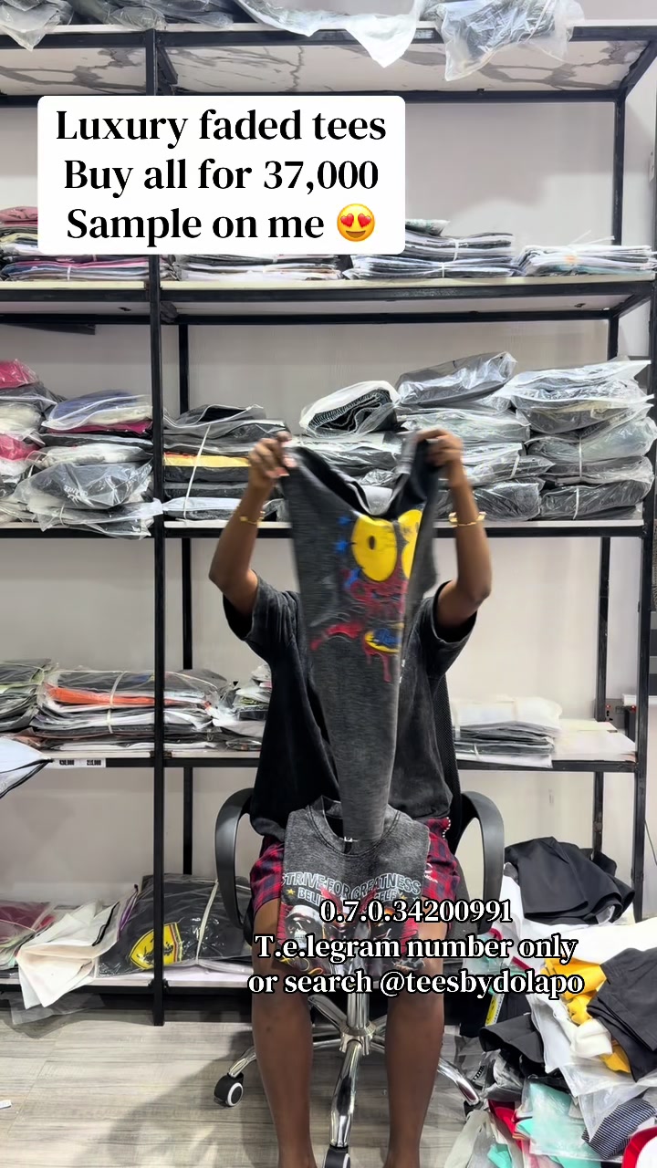 @TEES VENDOR IN IBADAN