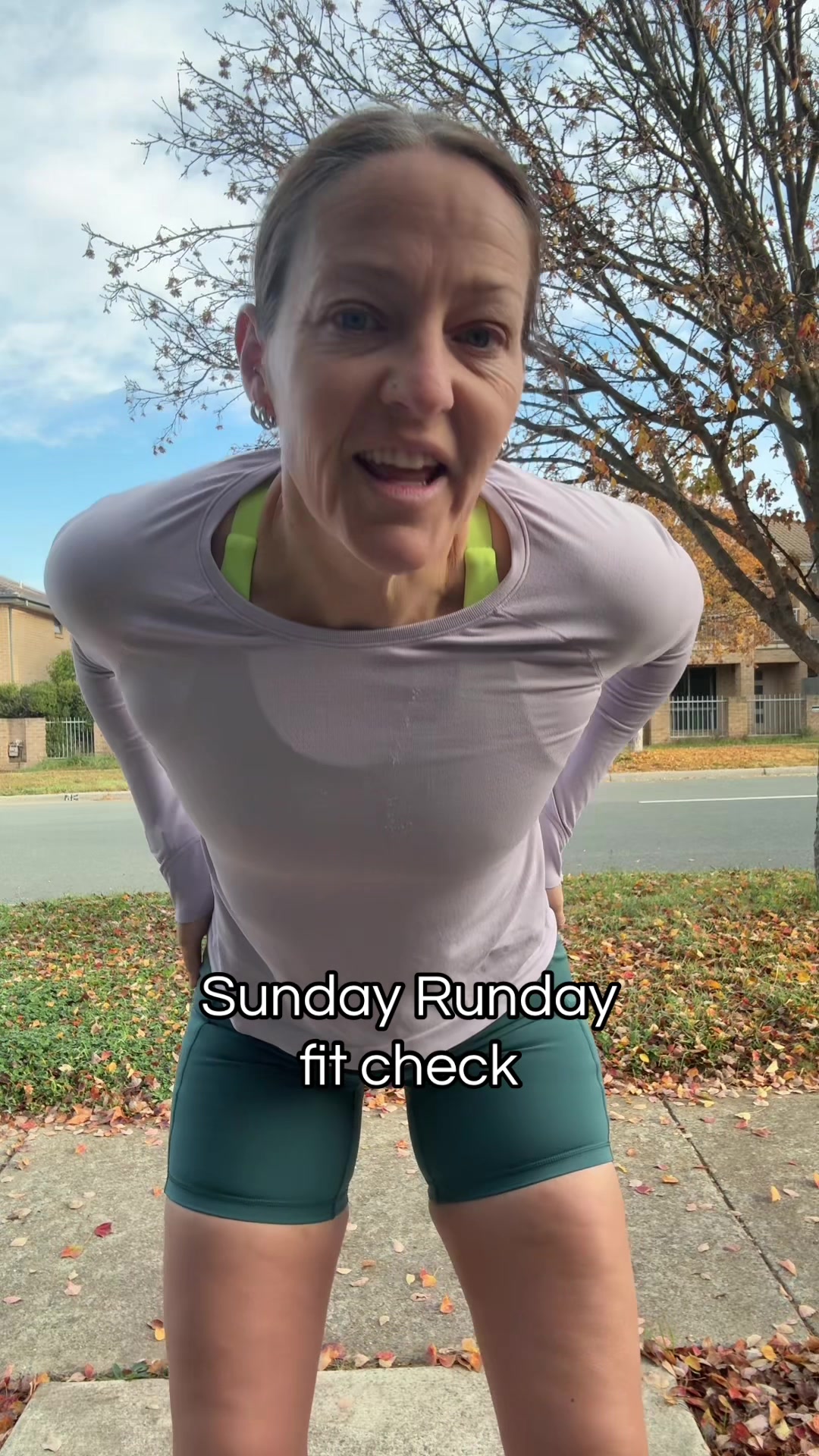 @cristel runs a marathon