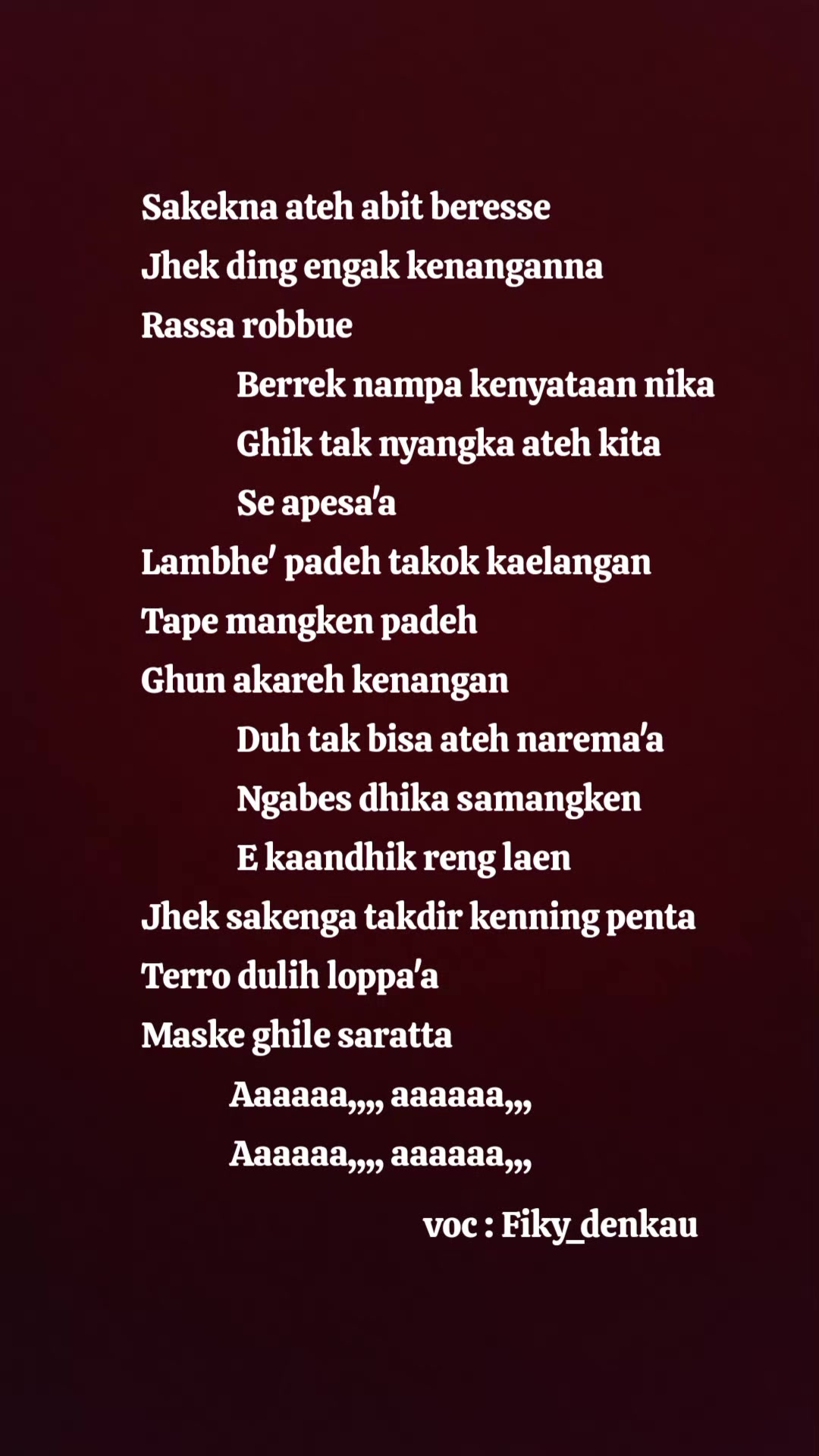 @Mawar Zaen