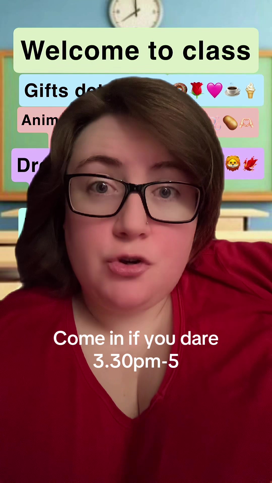@Amber ISN&rsquo;T a teacher