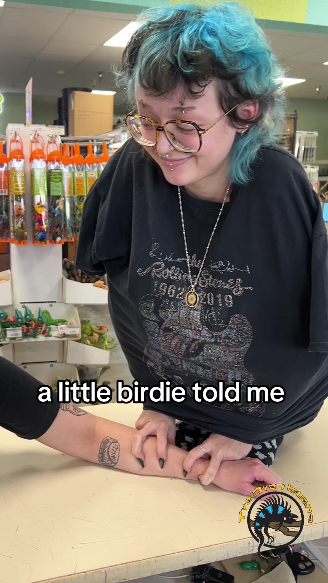@Tye-Dyed Iguana