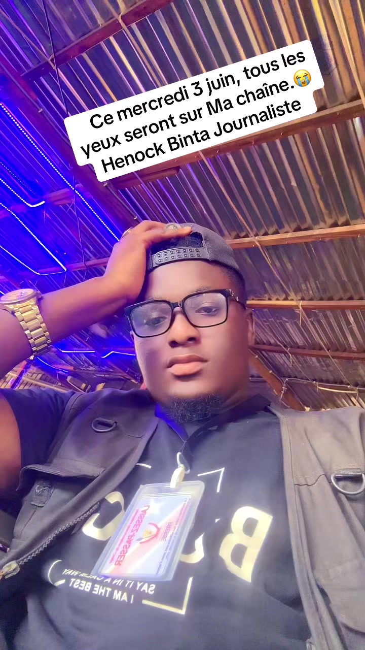 @Henock Binta Journaliste
