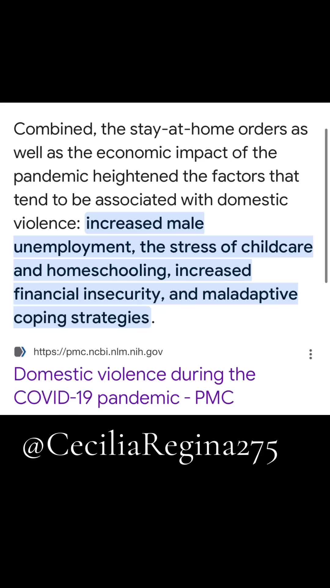 @YT: Dr. Cecilia Regina