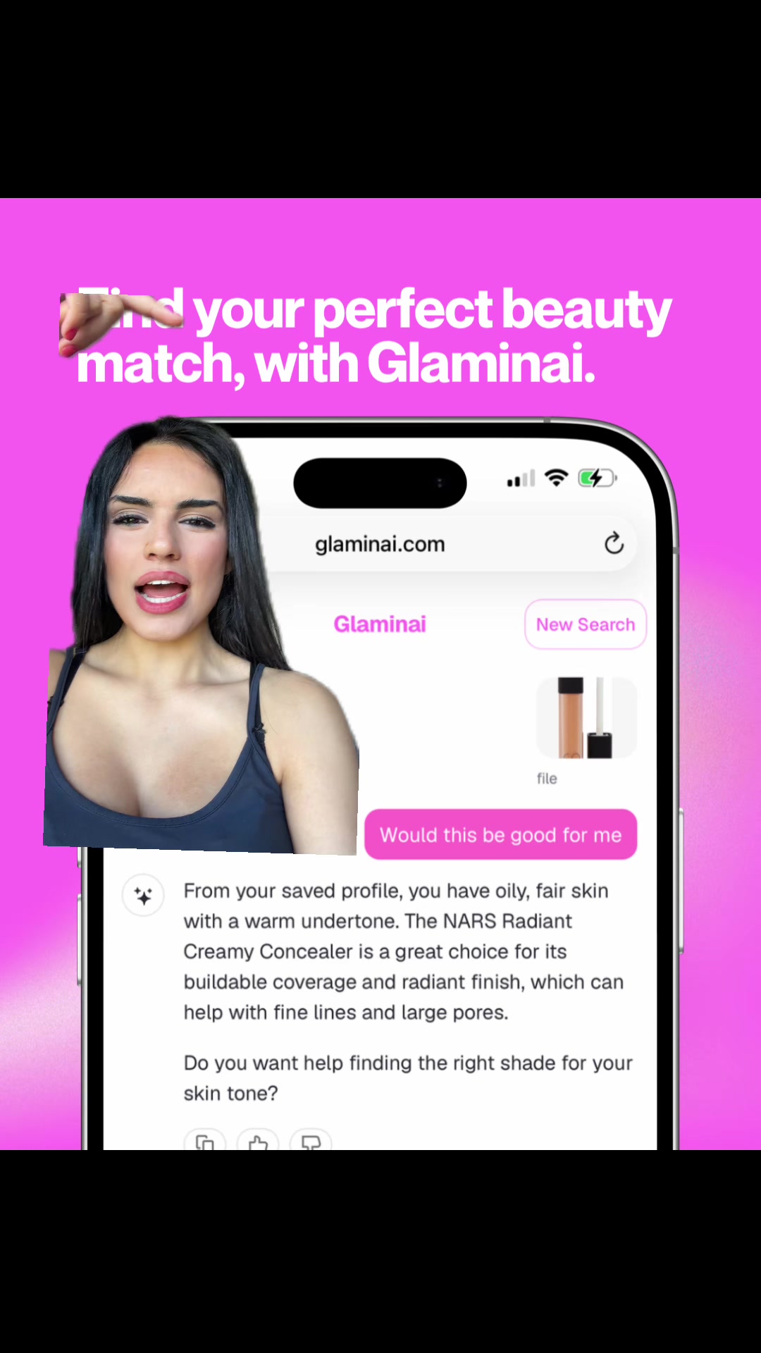 @Glaminai | Makeup Assistant