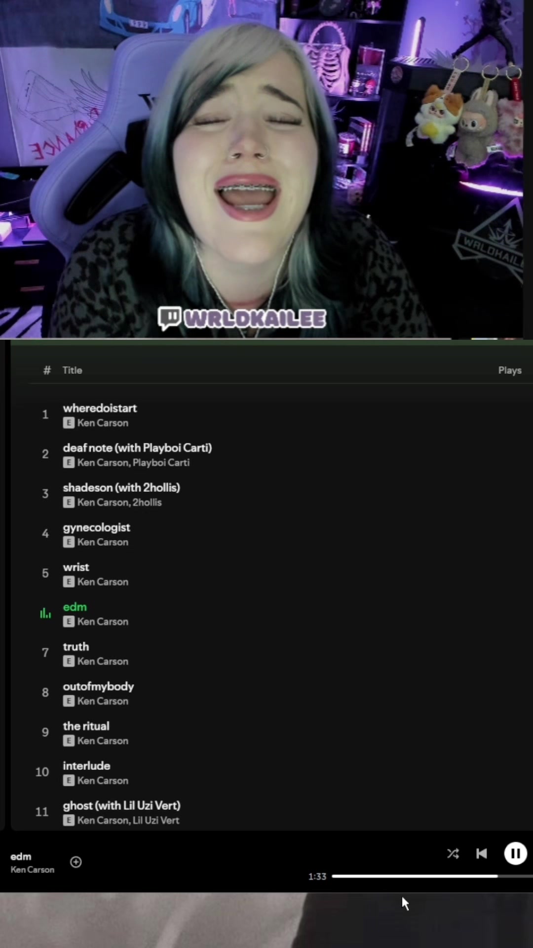 @wrldkailee on twitch‼️