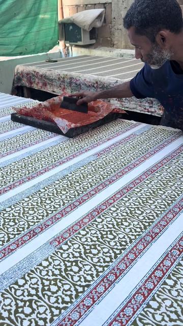 @Wooden Stamp Printing