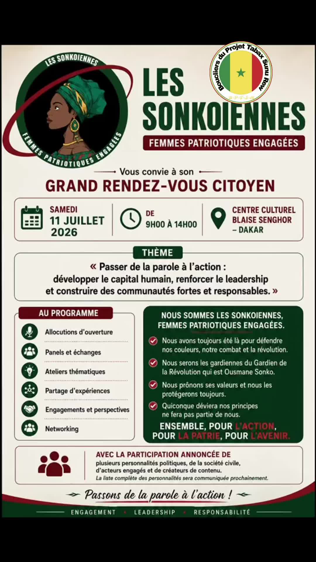 @Les SONKOI&Eacute;NNES Worldwide 🌍