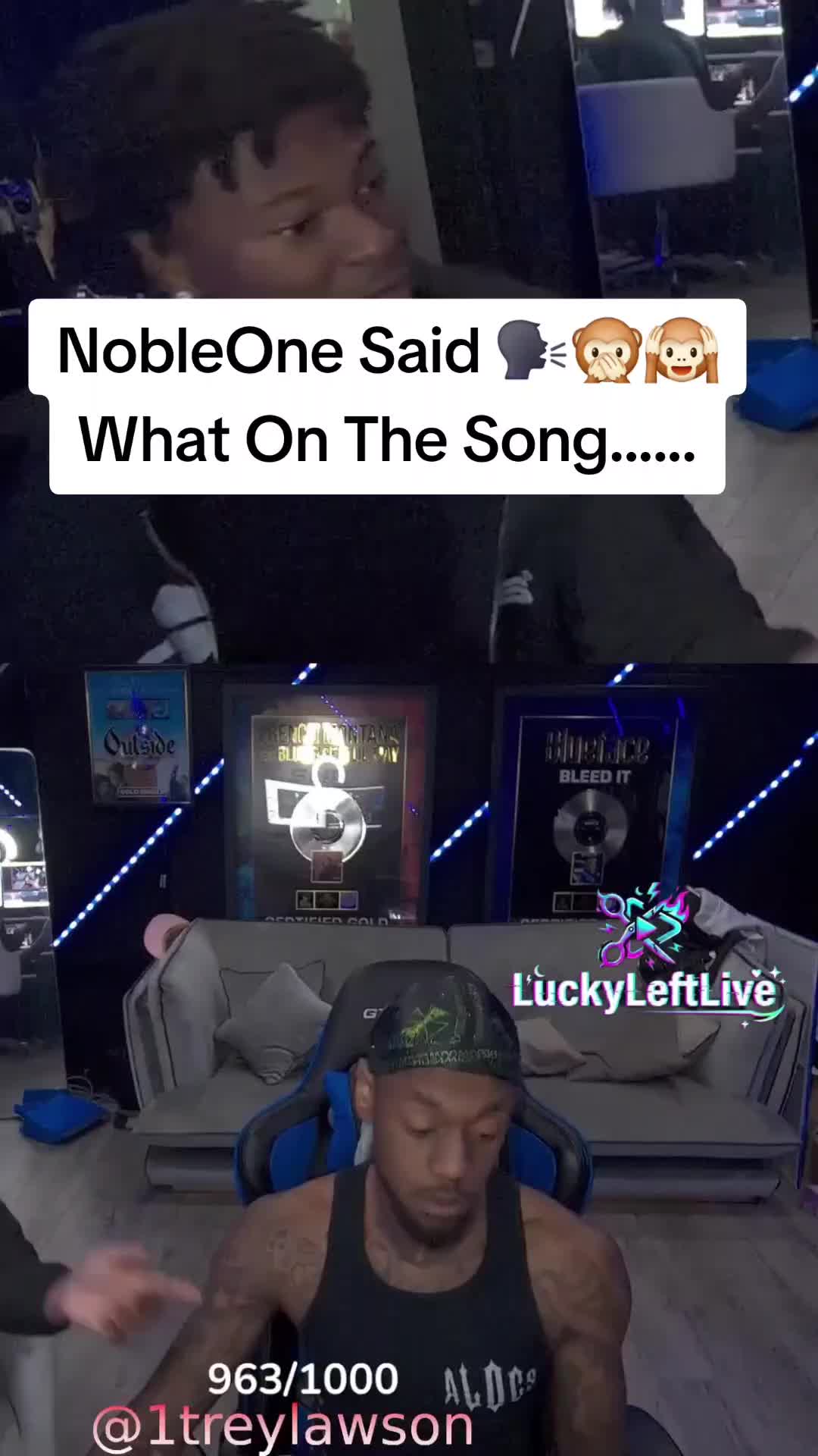 @LuckyLeftLive | Blueface