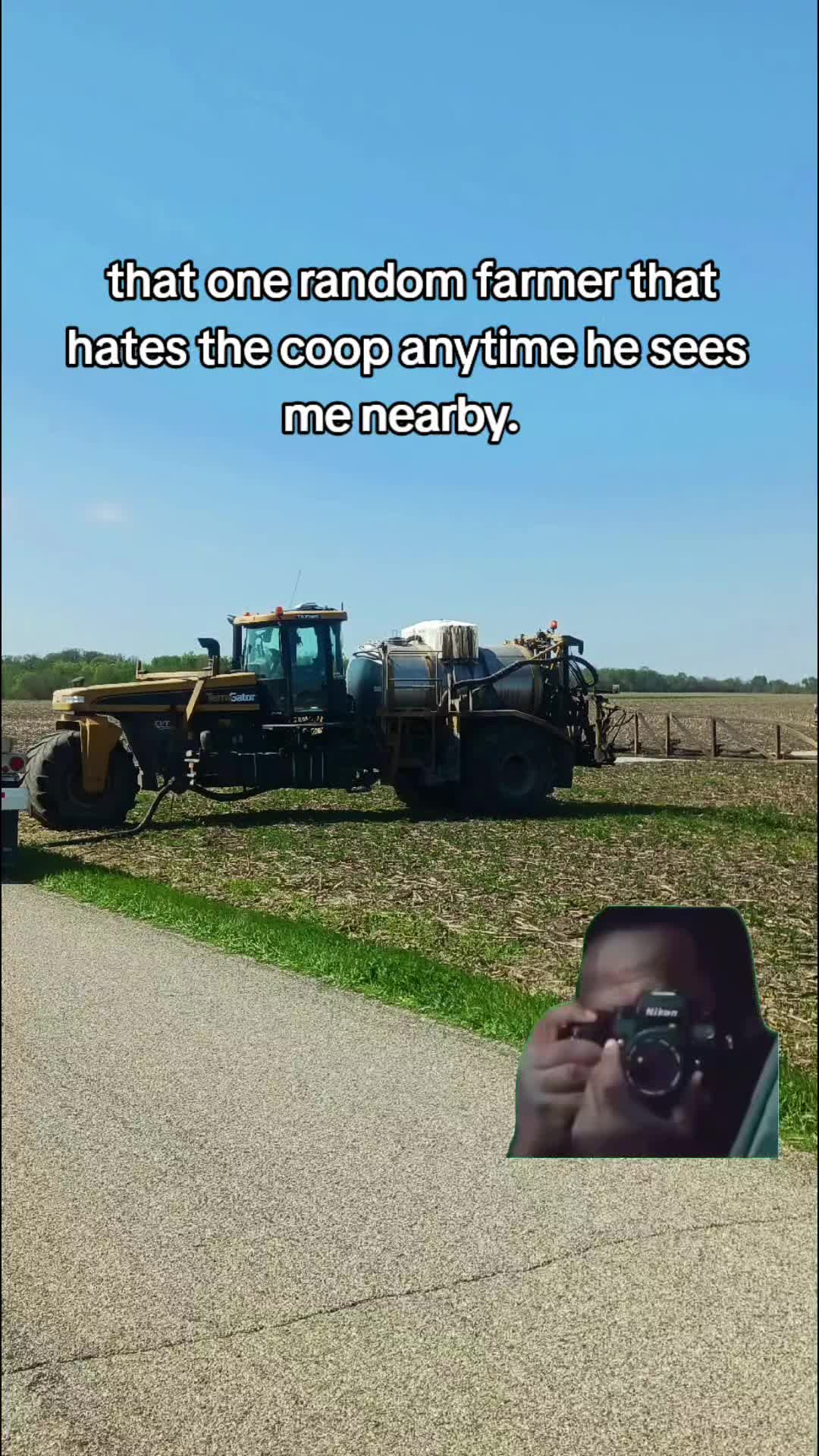 @living on a sprayer