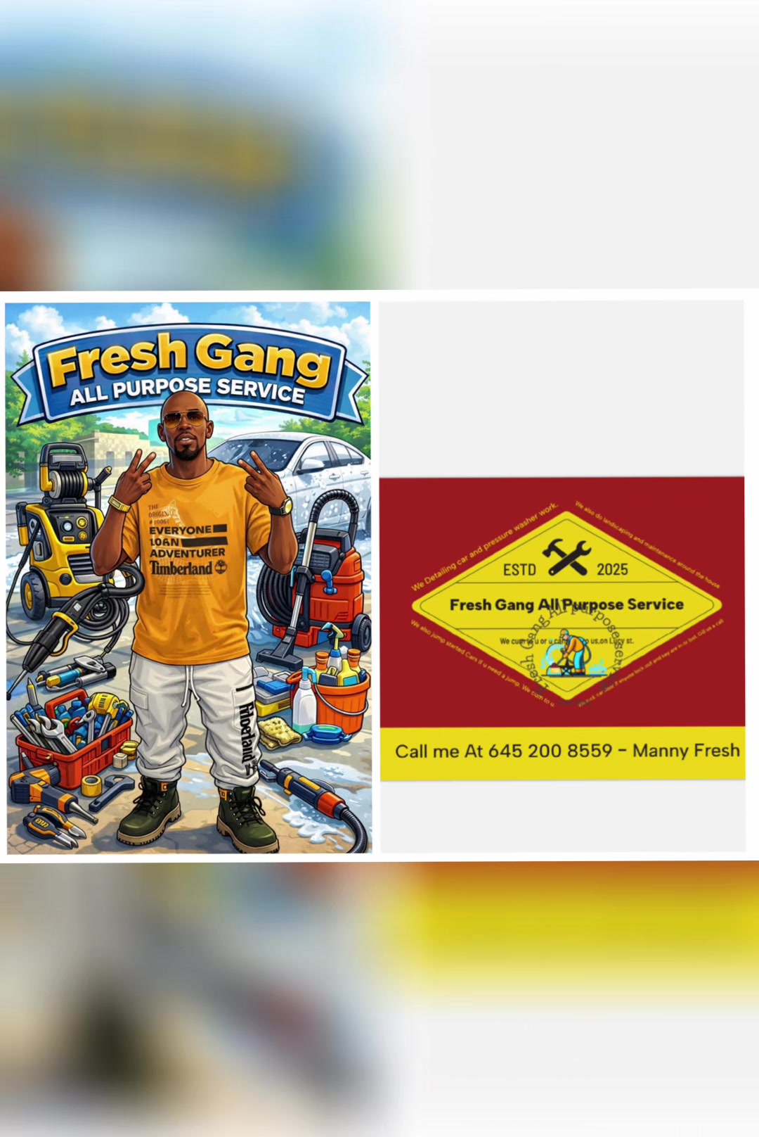 @Fresh Gang Wash Car