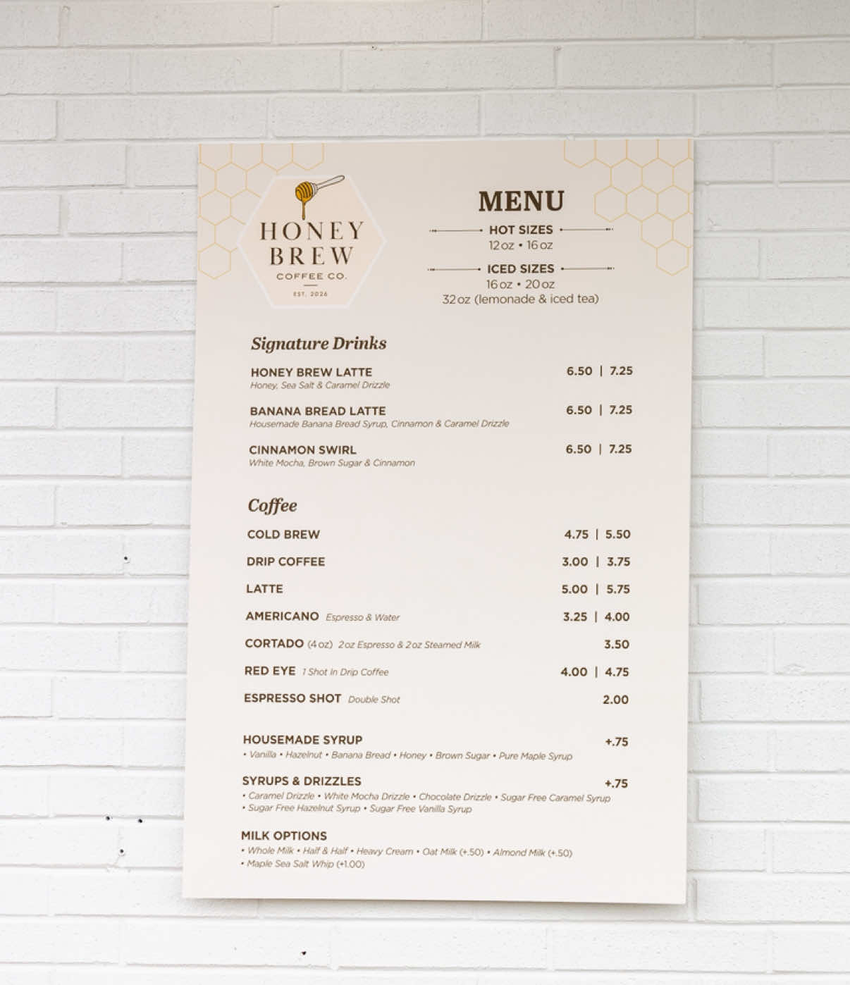 @Honey Brew Coffee Co.