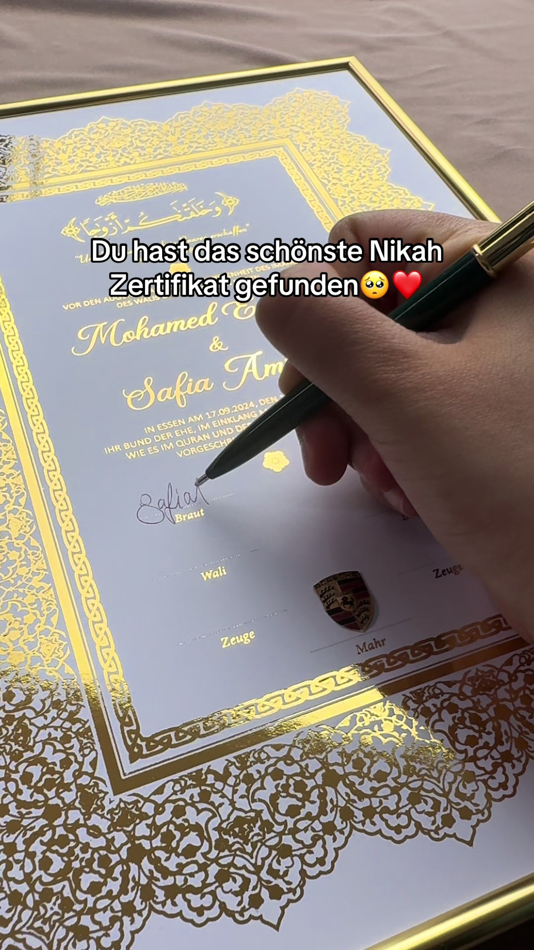 @Nikah Zertifikat | by Mawadda