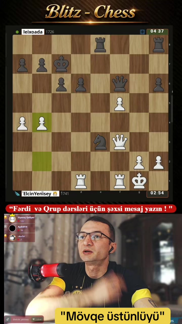 @𝐸𝓁𝒸𝒾𝓃 𝒴𝑒𝓃𝒾𝓈𝑒𝓎 ✅♟️