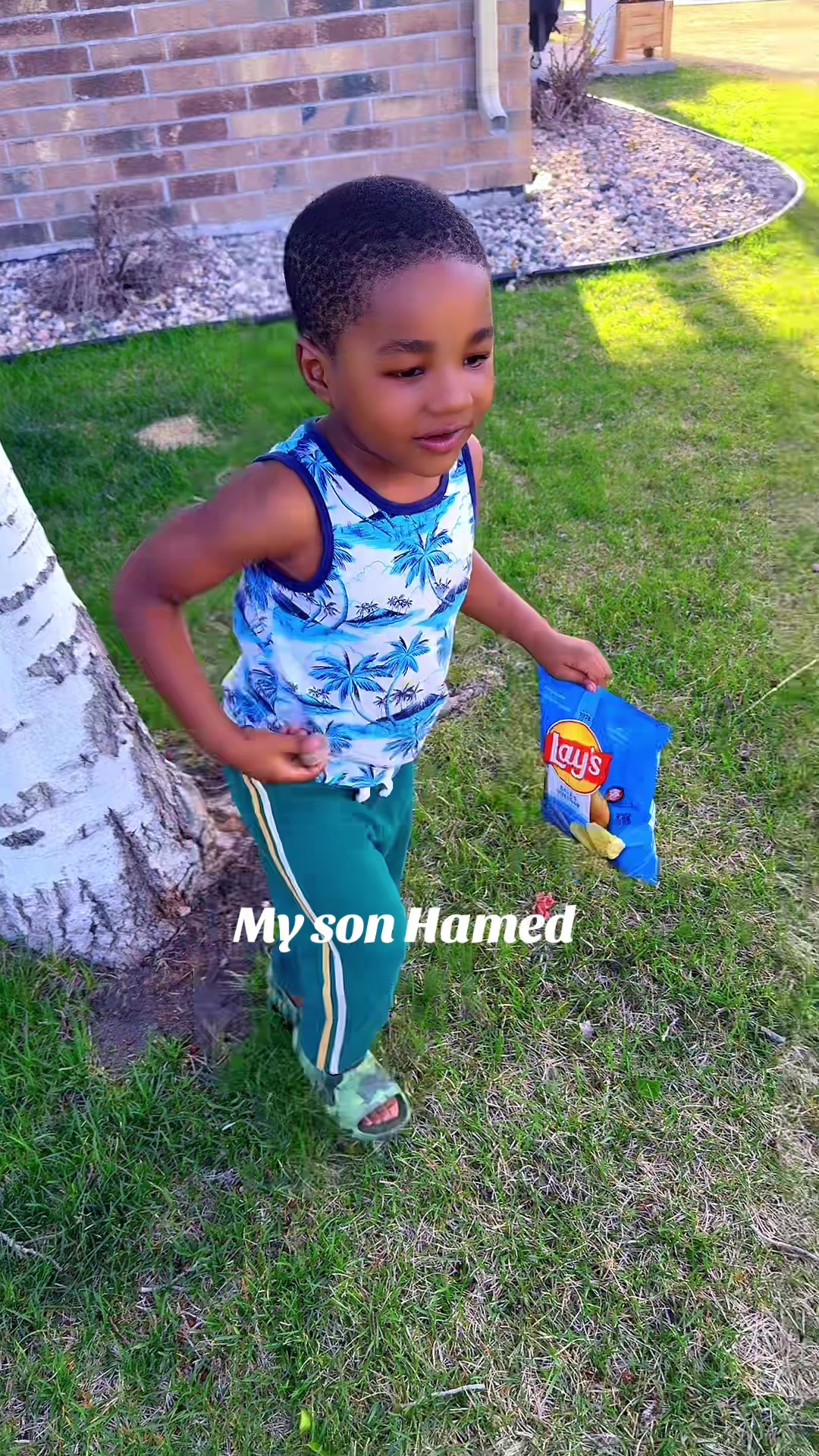 @Hamed and mommy ❤️