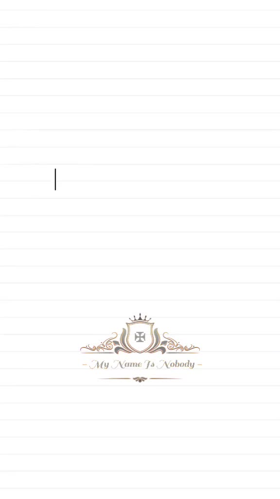 @✠ Nobody ✠