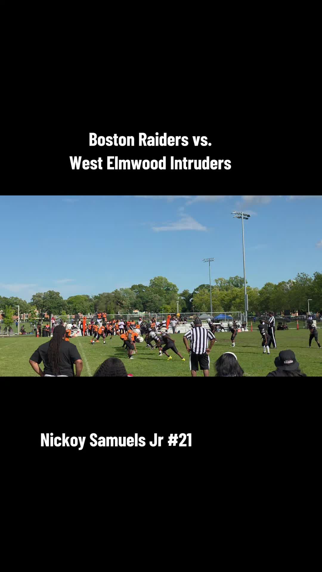 @Nickoy Samuels Jr. Football