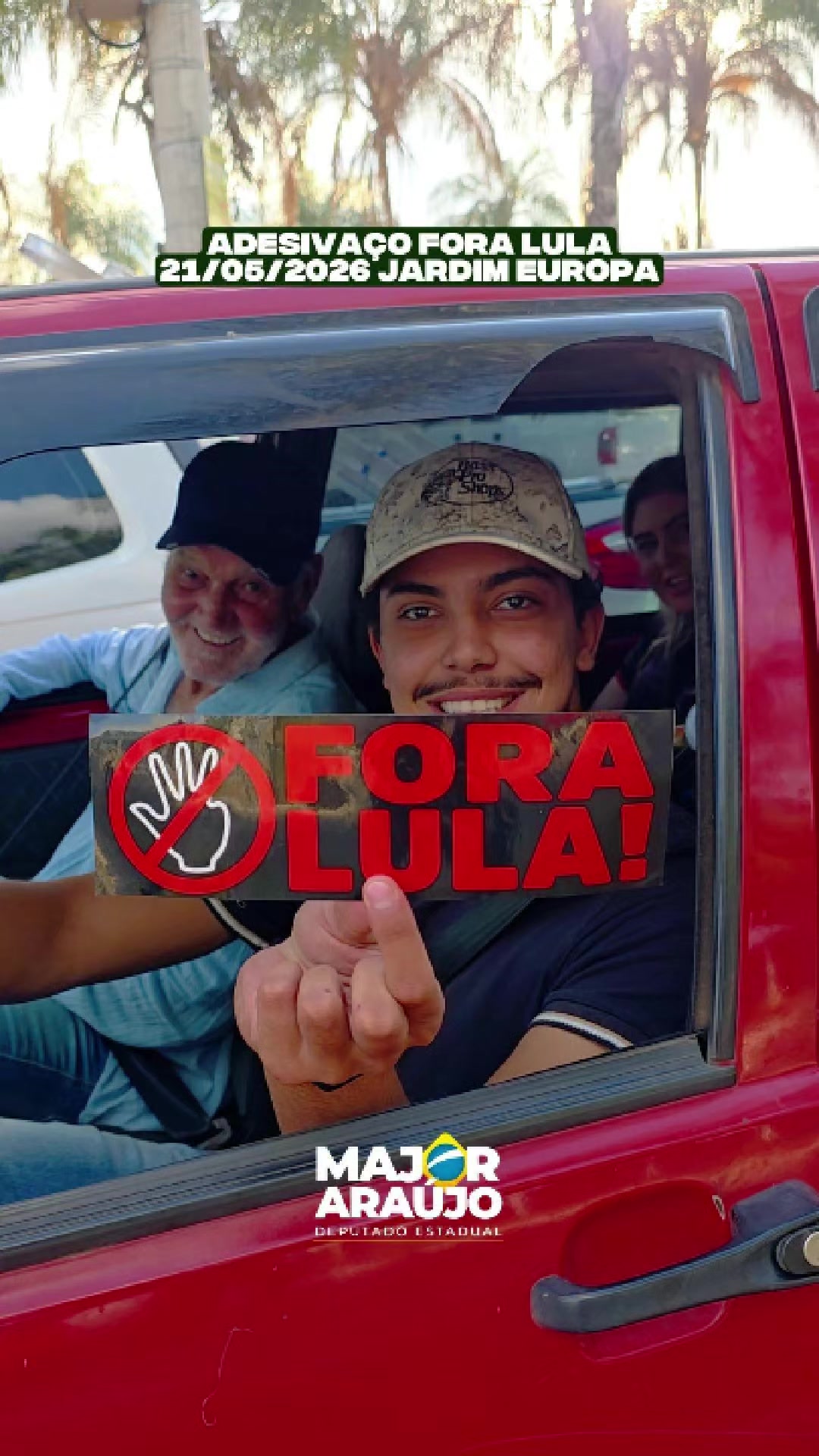 @Major Ara&uacute;jo 🇧🇷