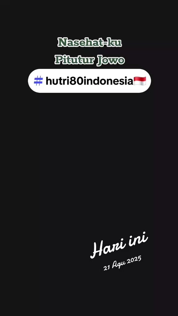 @Bang_Ronda @NasehatKehidupan