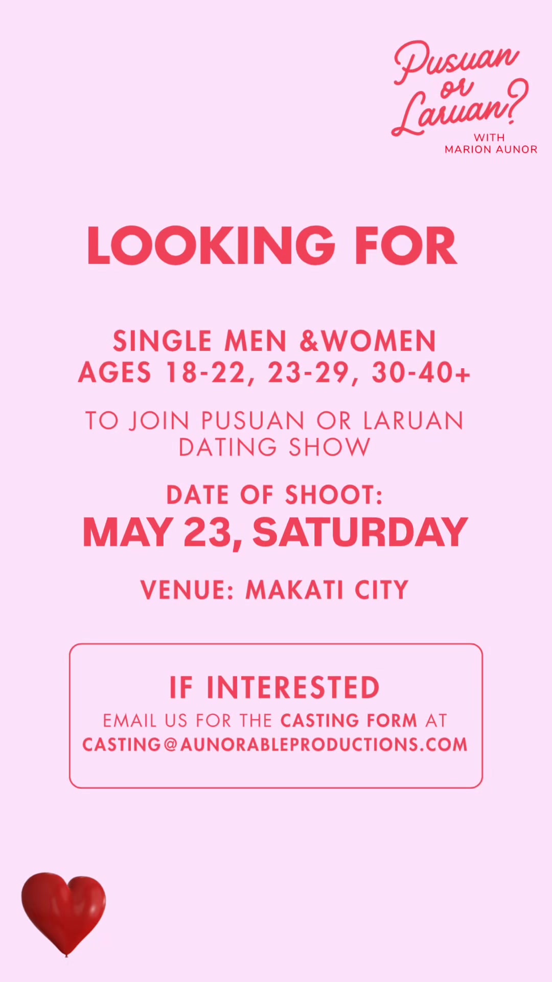 @Pusuan or Laruan