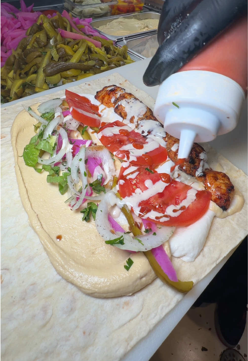 @Alpha’s shawarma