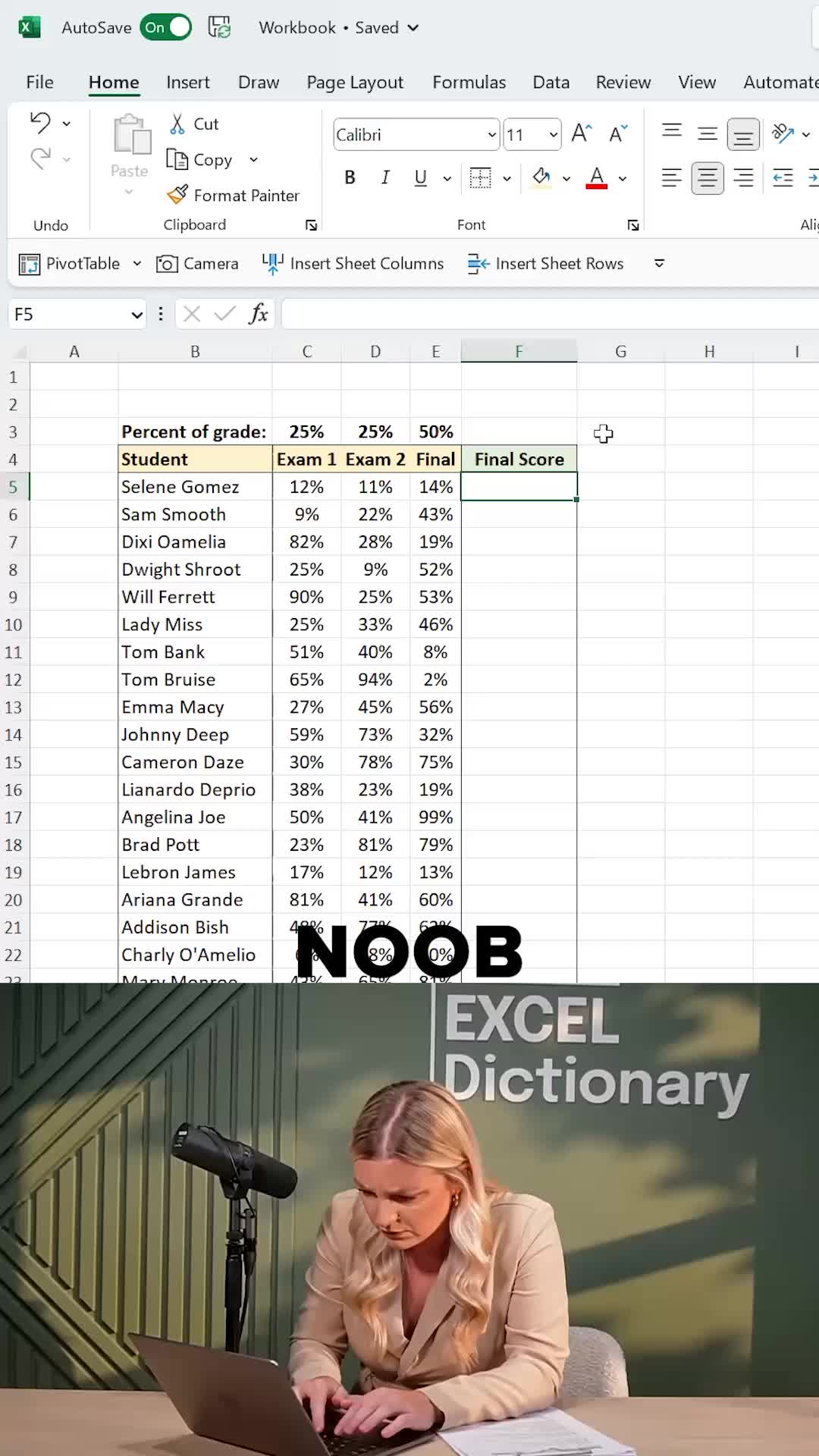 @Excel Dictionary