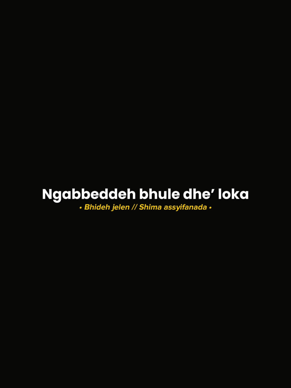 @Tretan MADURA🎟 ✪