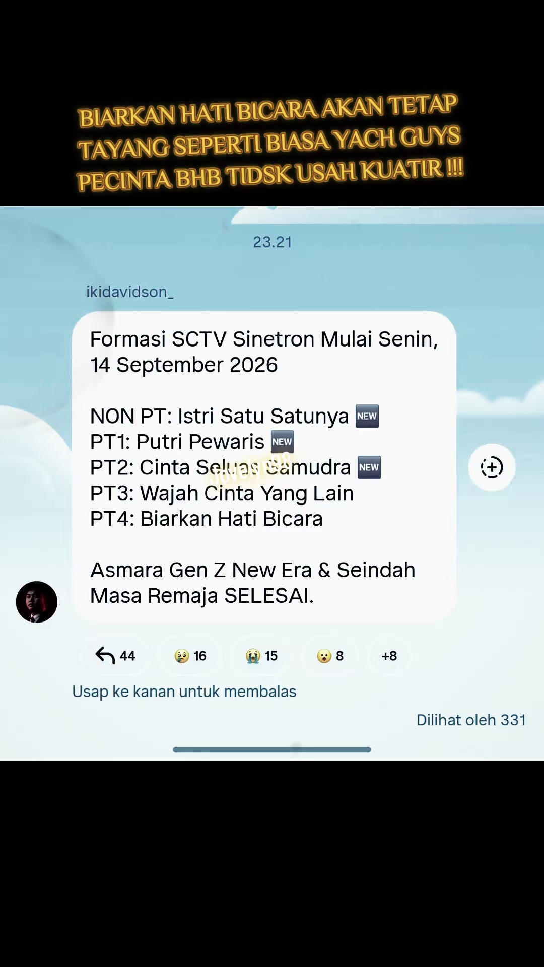 @Biarkan Hati Bicara