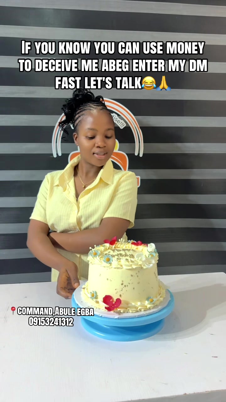 @Baker in command/abule egba 🎂