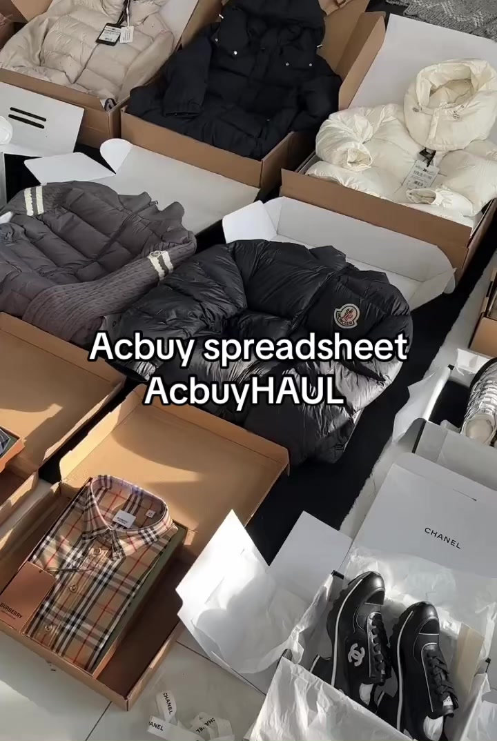 @Acbuy Spreadsheet