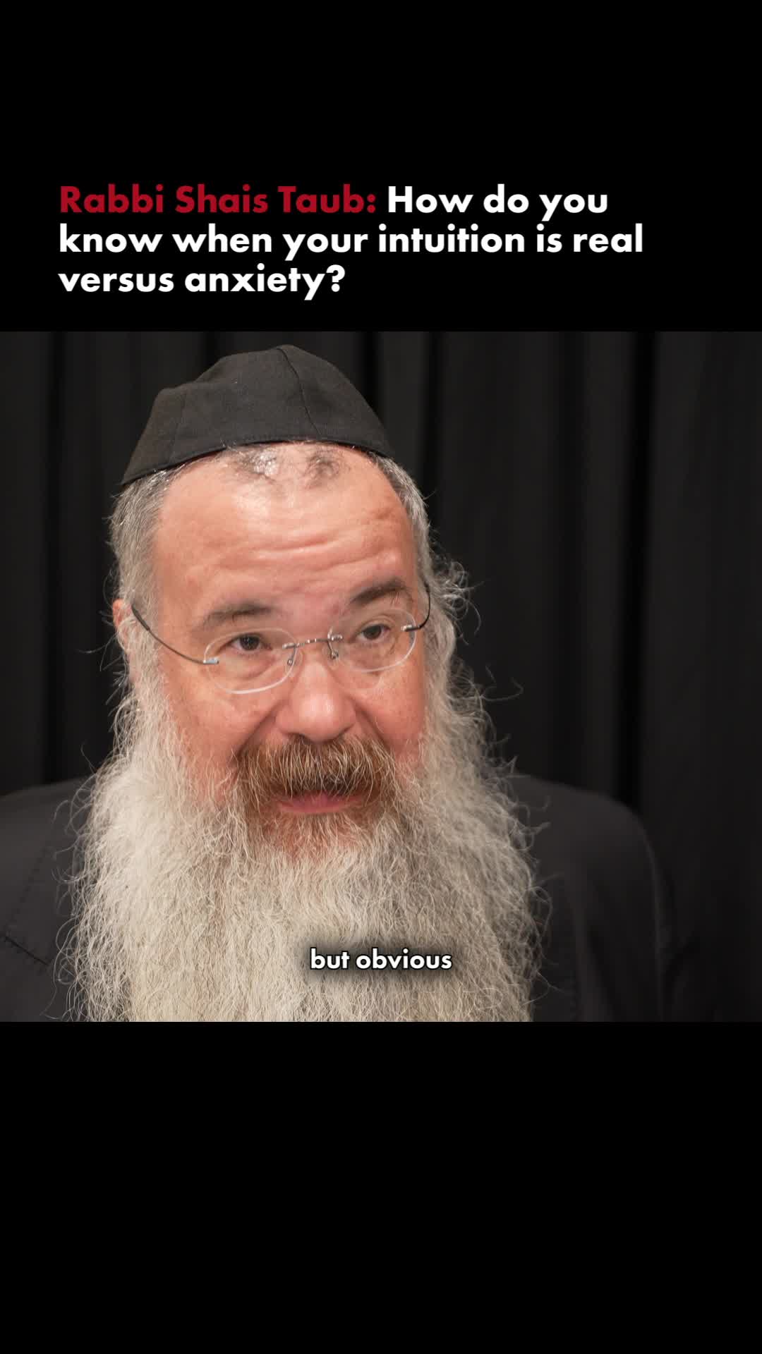 @Rabbi Shais Taub